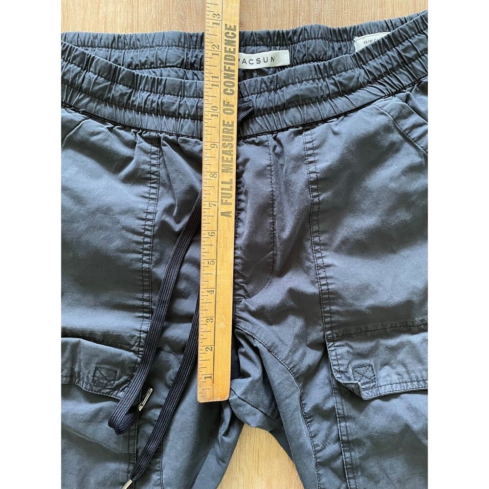PacSun Black Jogger Sweatpants with Elastic Waist - Picture 7 of 9